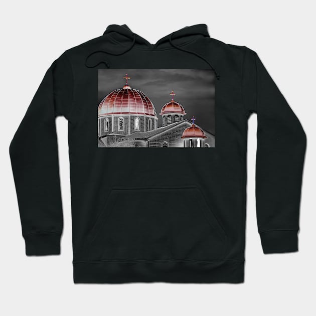 Three Domed Church Hoodie by LaurieMinor